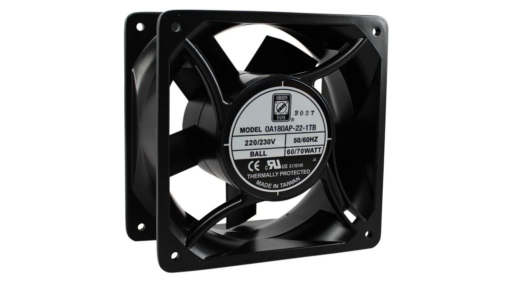 Axial Fan AC 176x176x89mm 230V 694.9m³/h